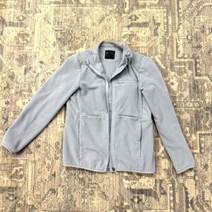 Figs Women’s Small Gray On-Shift Fleece Jacket